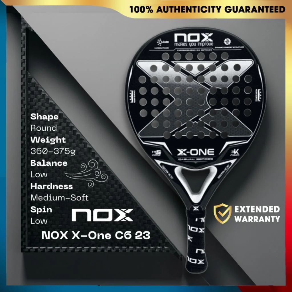Nox X One Black 2023 Racket Padel 
