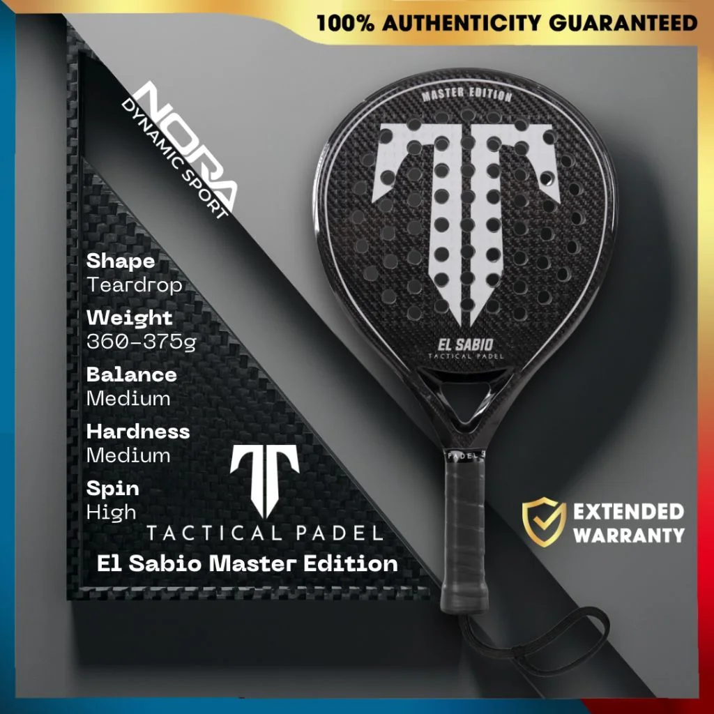 Tactical El Sabio Master Edition Raket Padel 