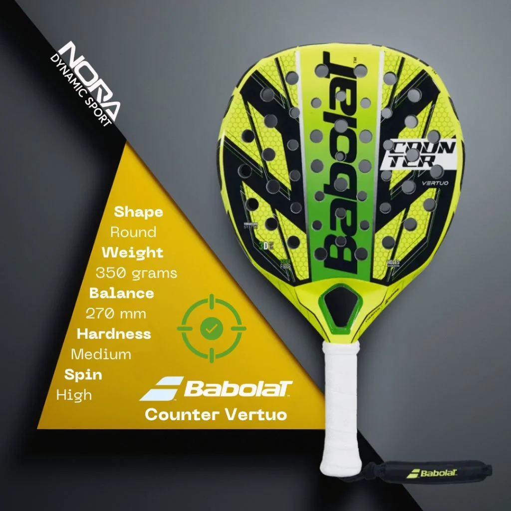 Babolat Counter Vertuo Raket Padel Rackets NORA DYNAMIC STORE
