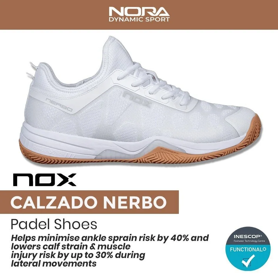 Nox Calzado Nerbo White/Cool Grey Rubber Shoes 