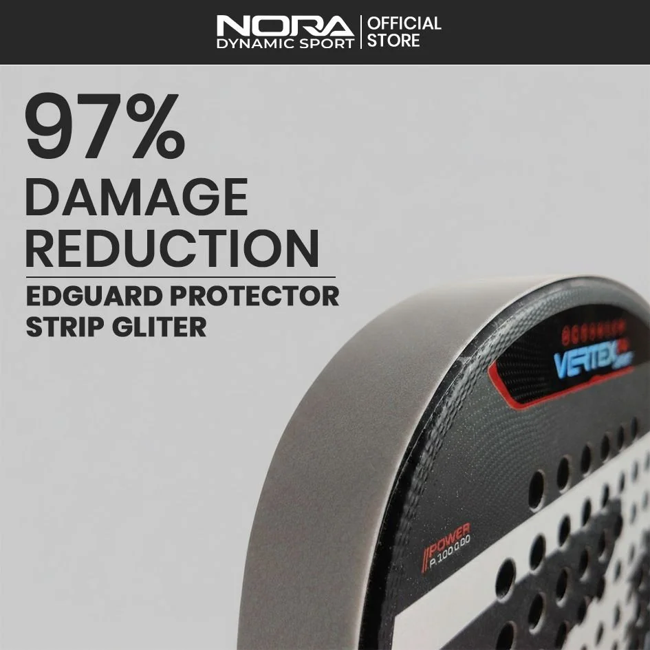 Edge Guard Strip Gliter Sparkle&Hologram Protector Racket 
