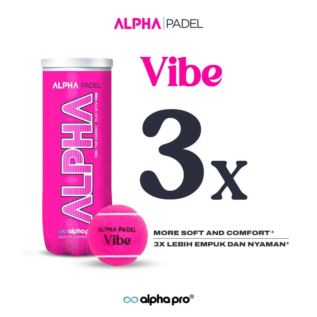 Alpha Padel Vibe Top Level Ball (3ball) 